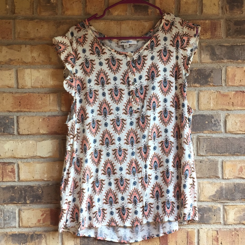 Floral Blouse by Alice Blue
